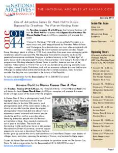 National Archives News January 2013