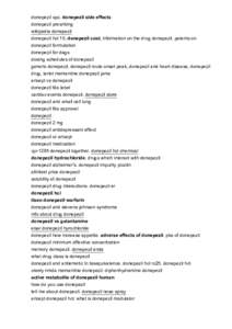 donepezil spc. donepezil side effects donepezil presribing wikipedia donepezil donepezil hcl 10, donepezil cost, information on the drug donepezil. patents on donepezil formulation donepezil for dags