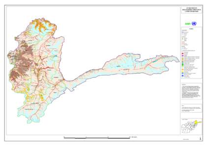 AFGHANISTAN BADAKHSHAN PROVINCE LAND COVER MAP