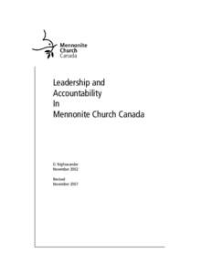 Microsoft Word - Leadership and Accountability in MC Canada 2007.doc