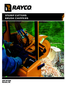 STUMP CUTTERS BRUSH CHIPPERSWooster, OH