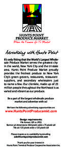 Computer graphics / Web banner / Pixel / Marketing / Communication / Hunts Point Cooperative Market / Hunts Point / Advertising