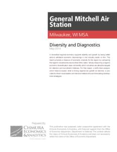 General Mitchell Air Station Milwaukee, WI MSA Diversity and Diagnostics May 2014