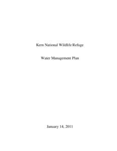 Microsoft Word[removed]Kern NWR Water Plan final.docx