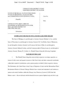 Case 1:10-cv[removed]Document 1  Filed[removed]Page 1 of 38 UNITED STATES DISTRICT COURT NORTHERN DISTRICT OF ILLINOIS