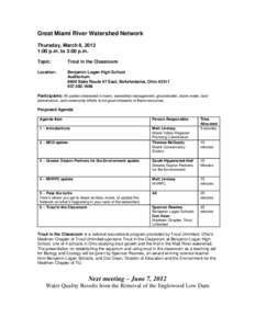 Ohio / Benjamin Logan Local School District / Logan High School / Madmen / Geography of the United States / Conservation in the United States / Trout Unlimited / Mad River