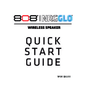 Quick Start Guide SP251 QSG 00  Getting to know Bluetooth