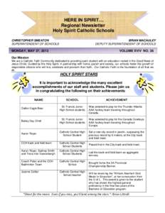 Holy Spirit Catholic School / Catholic Central School / Ohio