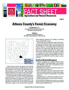 Athens County’s Forest Economy