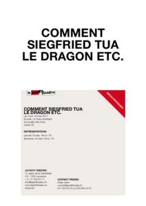 comment siegfried tua le dragon etc. in fo