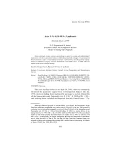 Case law / Naturalization / Immigration and Naturalization Service v. Abudu / Northwest Immigrant Rights Project / Nationality / Law / Immigration and Naturalization Service v. Doherty