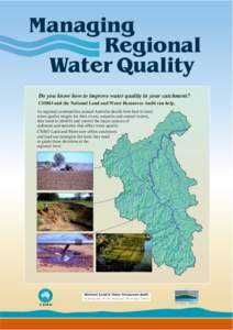 Managing Regional Water Quality Do you know how to improve water quality in your catchment? CSIRO and the National Land and Water Resources Audit can help. As regional communities around Australia decide how best to meet