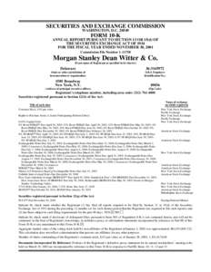 Financial services / House of Morgan / Financial markets / Morgan Stanley / Investment banking / Prime brokerage / Securities research / Exchange-traded fund / Security / Financial economics / Investment / Finance