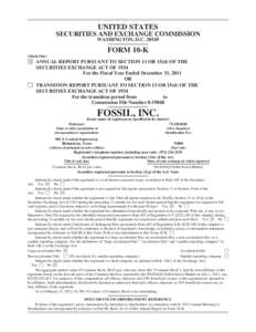 UNITED STATES SECURITIES AND EXCHANGE COMMISSION WASHINGTON, D.C[removed]FORM 10-K (Mark One)