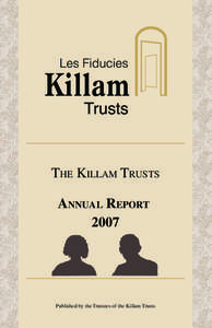 Killam Trusts REPORT Cover