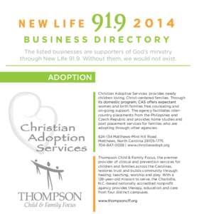 Business Directory 2014 Update