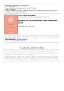 This article was downloaded by: [TÜBTAK EKUAL] On: 11 October 2008 Access details: Access Details: [subscription number[removed]Publisher Routledge Informa Ltd Registered in England and Wales Registered Number: 10729