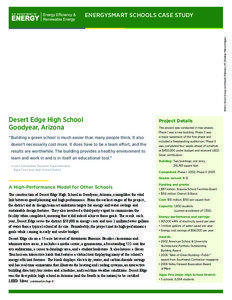 EnergySmart Schools Case Study: Desert Edge High School