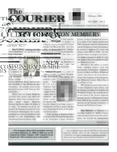 The  COURIER February 2006 Vol. XLIV , No. 1