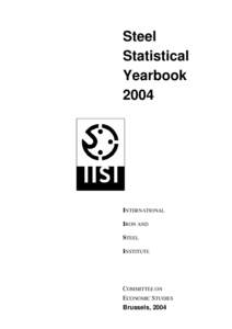 Steel Statistical Yearbook[removed]INTERNATIONAL