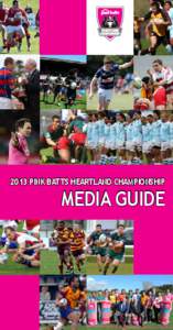 2013 PINK BATTS HEARTLAND CHAMPIONSHIP  MEDIA GUIDE a