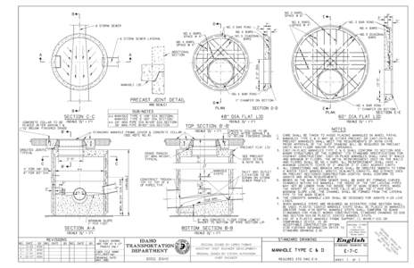 A  CONCRETE COLLAR TO BE 12-92