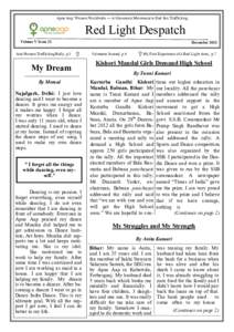 Apne Aap: Women Worldwide — A Grassroots Movement to End Sex Trafficking  Red Light Despatch Volume V Issue 12 Anti Human Trafficking Rally, p.3