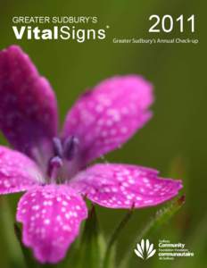 GREATER SUDBURY’S  VitalSigns ®