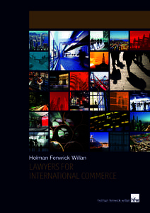 Holman Fenwick Willan  LAWYERS FOR INTERNATIONAL COMMERCE  INTRODUCTION