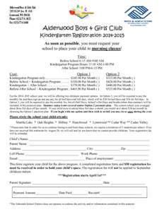 Alderwood Boys & Girls Club[removed]24th Ave. W. #10 Lynnwood, WA[removed]Phone[removed]Fax[removed]