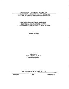 United States / Great Plains / Eastern New Mexico / Homestead Act / Dugout / New Mexico / Geography of the United States / Tucumcari /  New Mexico