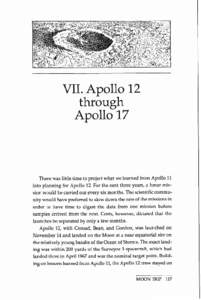 Apollo 17 / Apollo 11 / Apollo 16 / Lunar Roving Vehicle / Moon landing / Moon rock / Hadley–Apennine / Fra Mauro formation / Apollo 13 / Spaceflight / Apollo program / Apollo 15