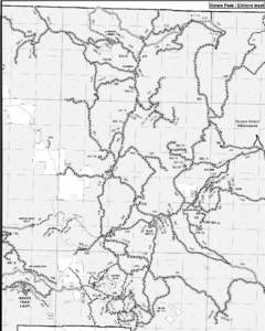 Hahns Peak-Bears Ears Ranger District MVUM - Inset Map