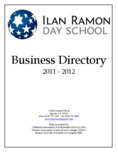 business directory cover page - therapy