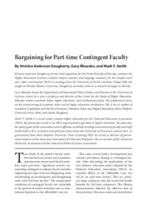 Knowledge / Cornell University School of Industrial and Labor Relations / American Association of University Professors / Course credit / Carnegie Unit and Student Hour / Vancouver Community College / Professors in the United States / Graduate Student Organizing Committee / Academia / Education / Academic transfer