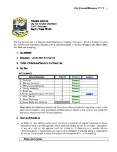 Microsoft Word - City Council MINUTESREGULAR.doc