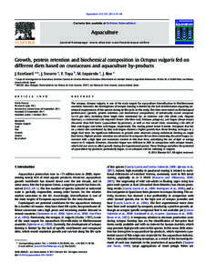 Aquaculture[removed]91–98  Contents lists available at SciVerse ScienceDirect Aquaculture journal homepage: www.elsevier.com/locate/aqua-online