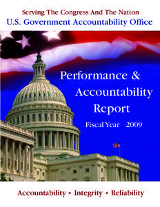 Serving The Congress And The Nation  U.S. Government Accountability Office Performance & Accountability