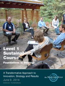 Level 1 Sustainability Course Foundations in Strategy  A Transformative Approach to