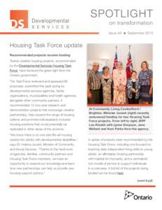 Spotlight on Transformation, Issue 49, September 2015