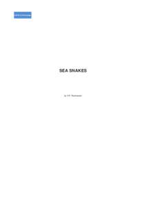 click for previous page  SEA SNAKES by A.R. Rasmussen