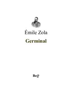 Émile Zola Germinal BeQ  Émile Zola