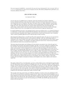 This article appeared in AMERICAS, a journal of the Pan-American Union, Washington DC, USA, in November[removed]vol. 17, no 11), with i llustrations by Juan Carlos Castagnino from the 1962 edition of Martin Fierro publishe