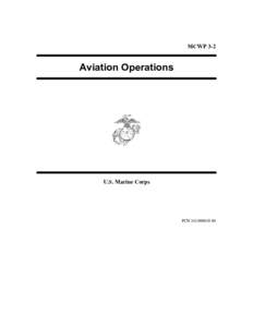MCWP 3-2  Aviation Operations U.S. Marine Corps