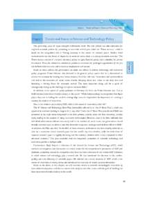 Chapter 1 Trends and Issues in Science and Technology Policy  Chapter 1 Trends and Issues in Science and Technology Policy The governing party of Japan changed in December[removed]The Abe cabinet has taken measures for req