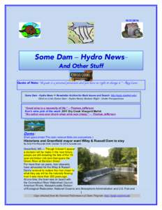 [removed]Some Dam – Hydro News TM