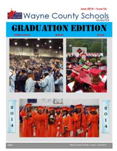 June 2014 – Issue Six  Wayne County Schools NEWSLETTER
