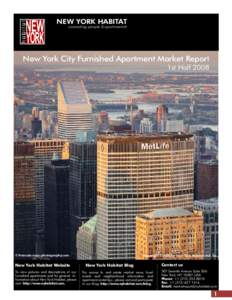 NEW YORK HABITAT connecting people & apartments® New York City Furnished Apartment Market Report  1st Half 2008