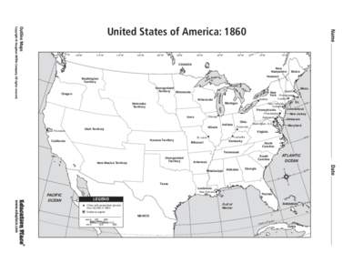 United States of America: [removed]°N 125°W  120°W