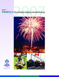 SUDBURY’S[removed]VitalSigns City of Greater Sudbury’s Annual Check-up ®